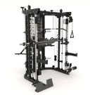 G12™ Compact All-In-One Trainer - Doble Polea (90.5 kg), Máquina Smith, Rack y Prensa de Piernas - Edición Compacta