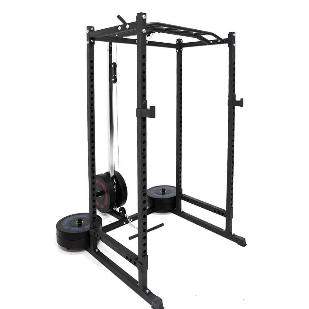Rack Heavy Duty - Squat Stands - con barras de seguridad ajustables   Diseño de gimnasio en casa, Barras de gimnasio, Diseño de gimnasio